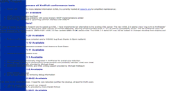 Desktop Screenshot of kxml.objectweb.org